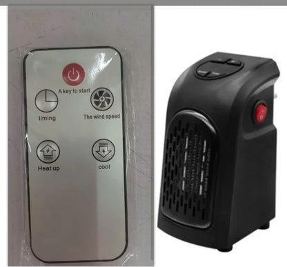 Mini Electric Ceramic Heater - Compact Portable Heating Solution for Home, Office, and Outdoor Use