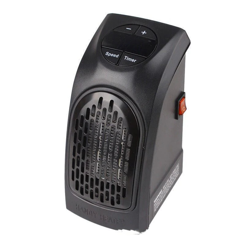 Mini Electric Ceramic Heater - Compact Portable Heating Solution for Home, Office, and Outdoor Use